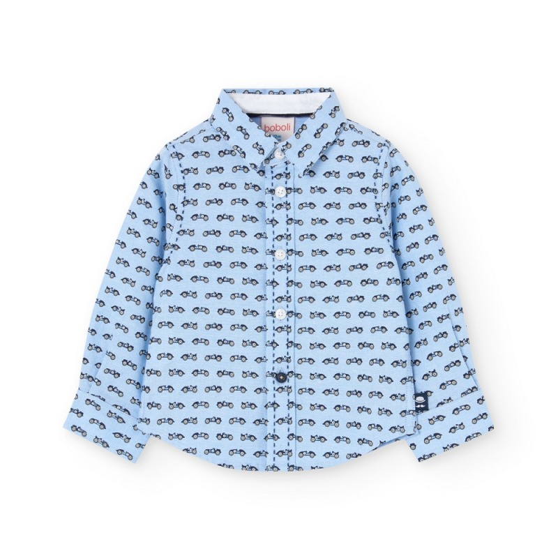 Camisa oxford niño Boboli