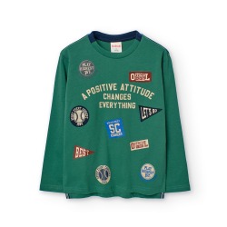 Camiseta estampada niño Boboli