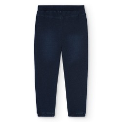 Pantalón felpa denim de niño Boboli