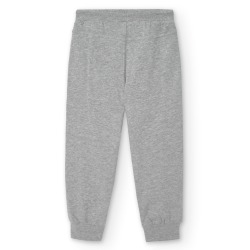 Pantalón felpa perchada de niño Boboli