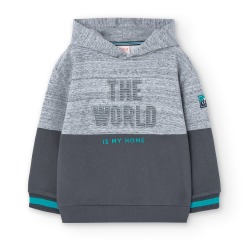 Sudadera de felpa con...