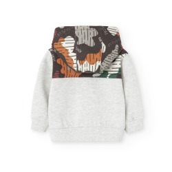 Sudadera capucha y bolsillo niño Boboli