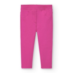 Pantalón de felpa elástico...
