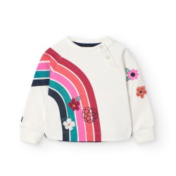 Sudadera de felpa flamé...