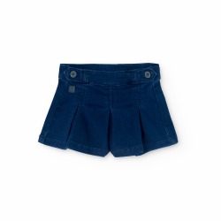 Falda short denim niña Boboli