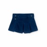 Falda short denim niña Boboli