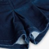 Falda short denim niña Boboli