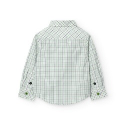 Camisa oxford de cuadros niño boboli