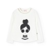 Camiseta de punto serigrafia niña boboli