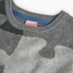 Jersey estampado de puzzle niño boboli
