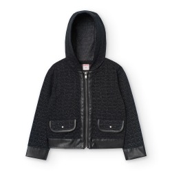 Chaqueta de algodón para niña Boboli