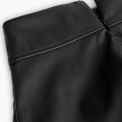 Falda-pantalón de polipiel niña boboli