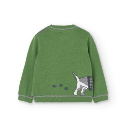 Jersey de tricotosa perrito niño Boboli