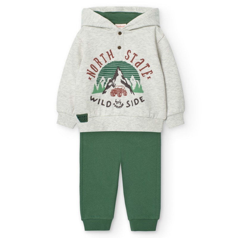 Chandal sudadera capucha niño Boboli