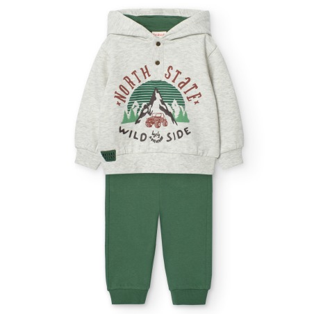 Chandal sudadera capucha niño Boboli