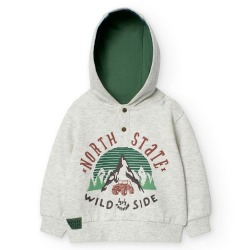 Chandal sudadera capucha niño Boboli