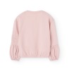 Sudadera de felpa con bordado niña Boboli