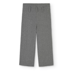 Pantalón punto con espiga niña Boboli