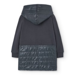 Vestido de felpa combinado niña Boboli