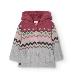 Chaqueta tricotosa niña boboli