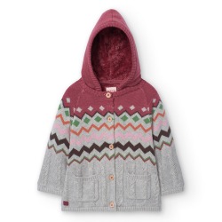 Chaqueta tricotosa niña boboli