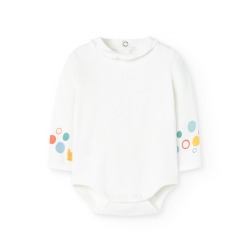Pichi denim con body bebé niña Boboli