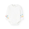 Pichi denim con body bebé niña Boboli