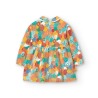 Vestido pana estampado topos bebe niña boboli