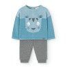 Conjunto jersey y pantalón bebe niño boboli