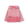 Chaqueta de tricotosa gatito bebé niña boboli