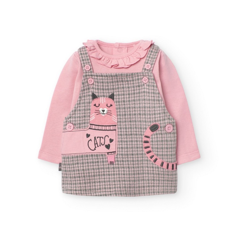Pichi con body bebe niña boboli