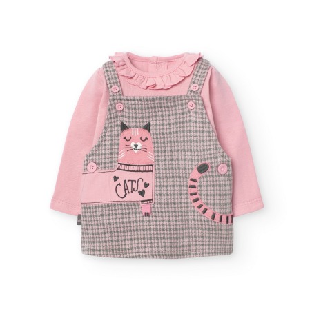 Pichi con body bebe niña boboli