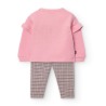 Conjunto sudadera y leggings bebé niña boboli