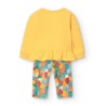 Conjunto sudadera y leggings topos bebé niña boboli