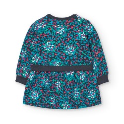 Vestido felpa estampado niña boboli