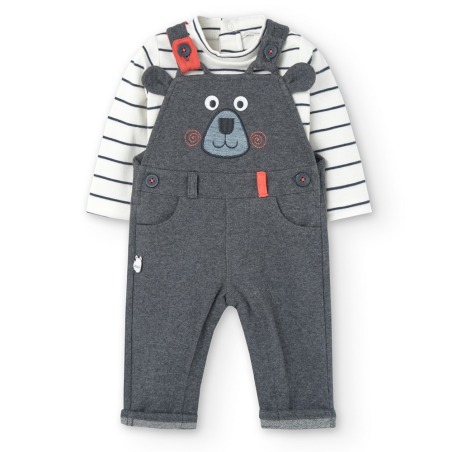 Peto osito con body bebe niño boboli
