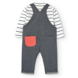 Peto osito con body bebe niño boboli