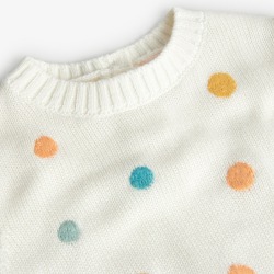 Conjunto jersey y denim bebe niña boboli