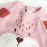 Pelele terciopelo bebe niña boboli