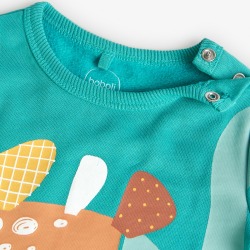 Sudadera felpa dinosaurio bebé boboli