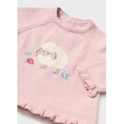 Conjunto ranita 3 piezas bebe niña mayoral