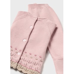 Conjunto 3 piezas tricot bebe niña mayoral