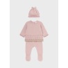 Conjunto 3 piezas tricot bebe niña mayoral