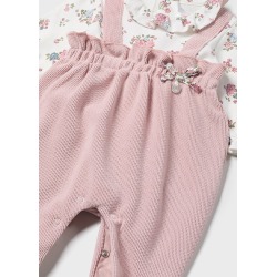 Pelele peto flores bebe niña mayoral