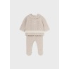 Conjunto polaina y jersey tricot bebe mayoral