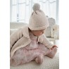 Abrigo tricot y gorro bebe niña mayoral