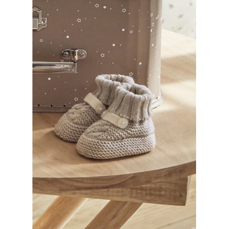 Patucos tricot bebe mayoral