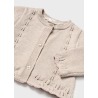 Conjunto peto tricot 3 piezas bebe niña mayoral