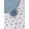 Manta pelo pompon bebe mayoral