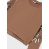 Sudadera detalle mangas chica mayoral